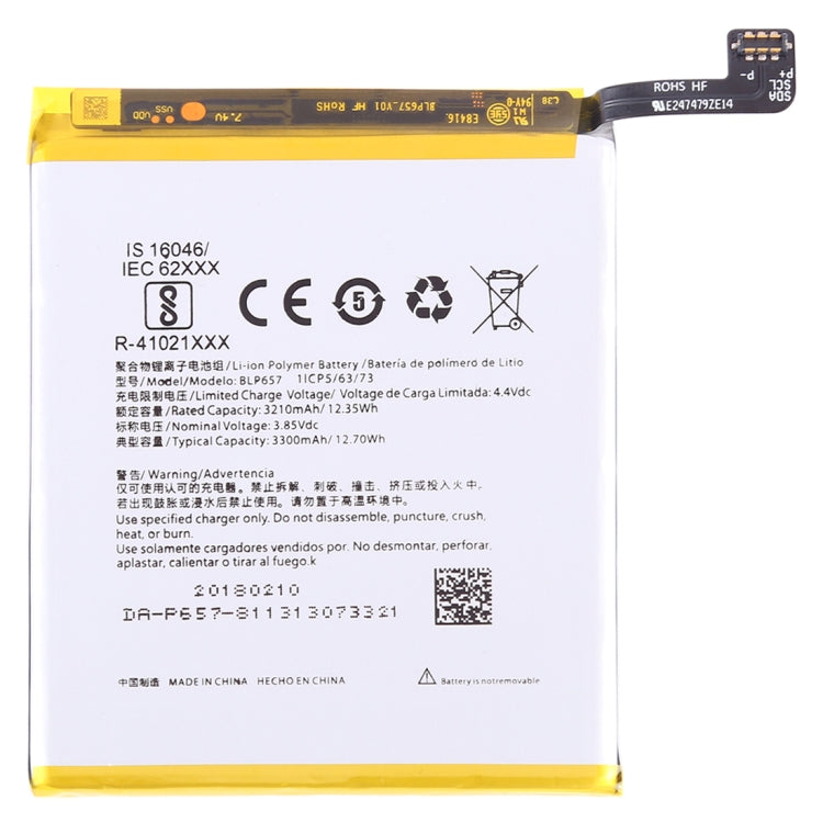 3210mAh BLP657 for OnePlus 6 Li-Polymer Battery - For OnePlus by buy2fix | Online Shopping UK | buy2fix