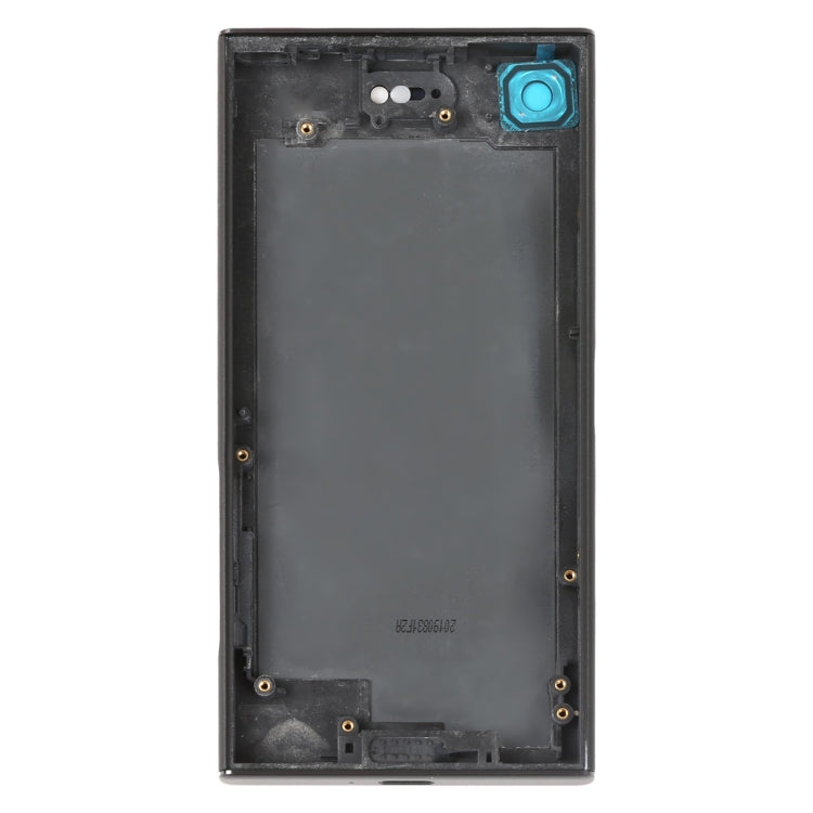 Original Battery Back Cover with Camera Lens Cover for Sony Xperia XZ1 Compact(Black) - Repair & Spare Parts by buy2fix | Online Shopping UK | buy2fix