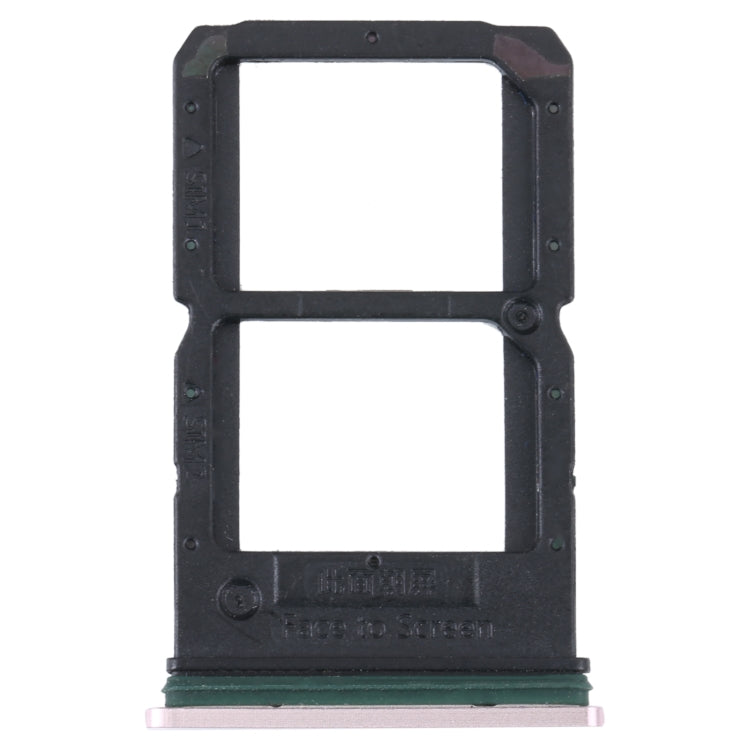 For OPPO Reno SIM Card Tray + SIM / Micro SD Card Tray (Gold) - Card Socket by buy2fix | Online Shopping UK | buy2fix