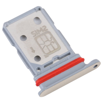 For vivo iQOO Neo6 SIM Card Tray + SIM Card Tray (Gold) - Card Socket by buy2fix | Online Shopping UK | buy2fix