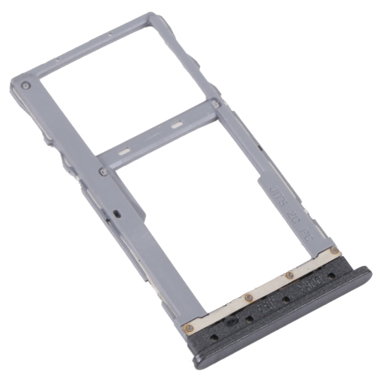 For TCL 20 XE Original SIM Card Tray + Micro SD Card Tray (Black) - Others by buy2fix | Online Shopping UK | buy2fix