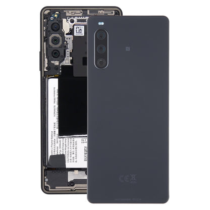 For Sony Xperia 10 IV Original Battery Back Cover(Blue) - Repair & Spare Parts by buy2fix | Online Shopping UK | buy2fix