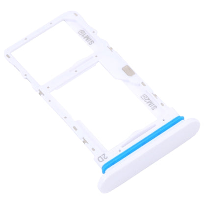 For Sony Xperia 10 IV Original SIM Card Tray + SIM / Micro SD Card Tray (White) - Repair & Spare Parts by buy2fix | Online Shopping UK | buy2fix