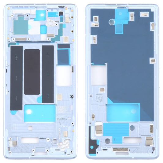 For Google Pixel 7A Original Middle Frame Bezel Plate (Blue) - Frame Bezel Plate by buy2fix | Online Shopping UK | buy2fix