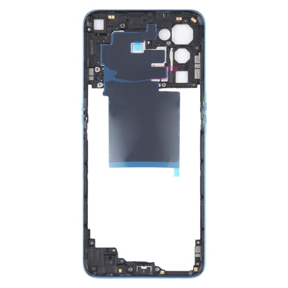 For OPPO Find X3 Lite Original Middle Frame Bezel Plate (Blue) - Frame Bezel Plate by buy2fix | Online Shopping UK | buy2fix