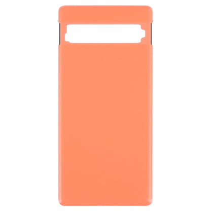 For Google Pixel 7a Original Battery Back Cover(Orange) - Back Cover by buy2fix | Online Shopping UK | buy2fix