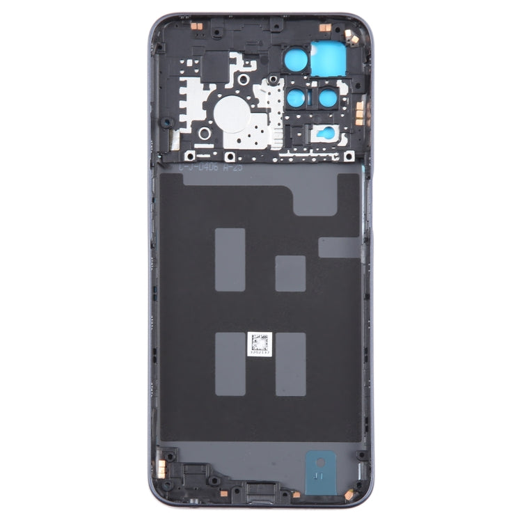 For Realme V13 Original Battery Back Cover with Middle Frame(Black) - Back Cover by buy2fix | Online Shopping UK | buy2fix