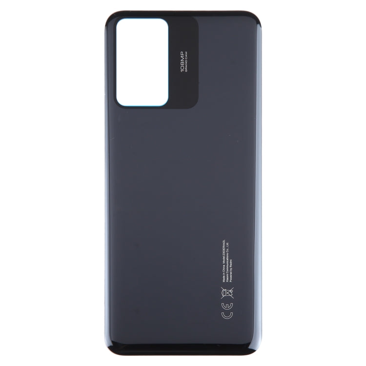 For Xiaomi Redmi Note 12S Original Battery Back Cover(Black) - Back Cover by buy2fix | Online Shopping UK | buy2fix