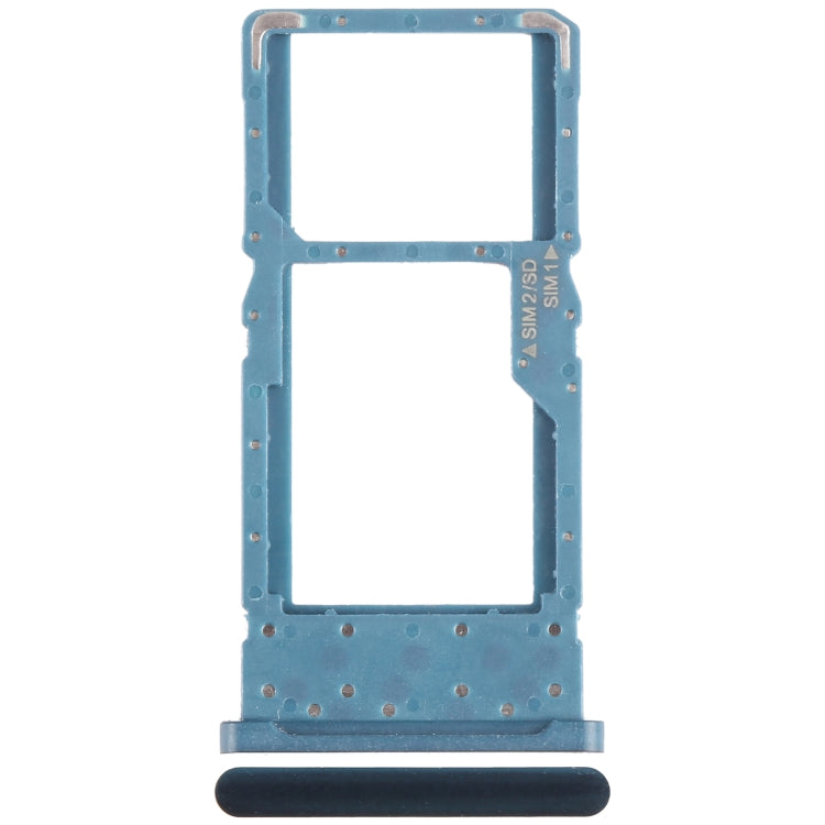 For Nokia X20 Original SIM + SIM / Micro SD Card Tray (Blue) - Card Tray by buy2fix | Online Shopping UK | buy2fix