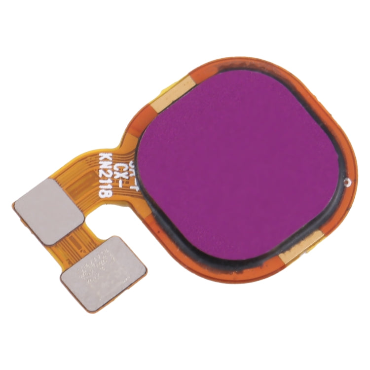 For Infinix Hot 8 Original Fingerprint Sensor Flex Cable (Purple) - Flex Cable by buy2fix | Online Shopping UK | buy2fix