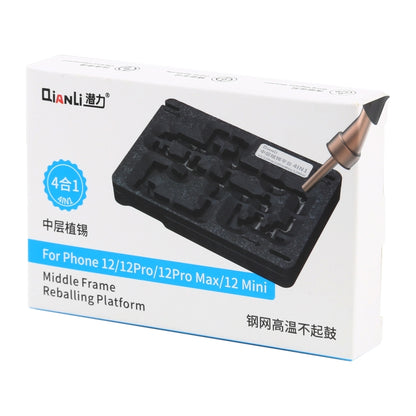 Qianli 4 in 1 Middle Frame Reballing Platform For iPhone 12 / 12 Pro / 12 Mini / 12 Pro Max - Repair Platform by QIANLI | Online Shopping UK | buy2fix