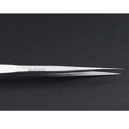 BAKU BA-i6-SS-sa Stainless Steel Straight Tweezers - Tweezers by BAKU | Online Shopping UK | buy2fix