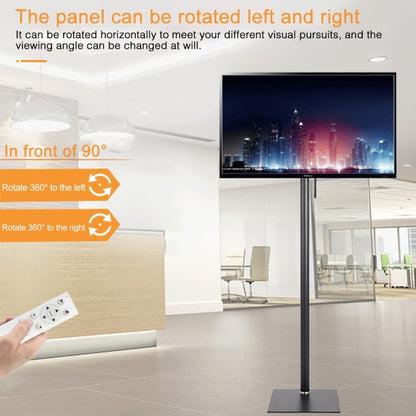 14-42 inch Universal 360 Degree Rotating Height Adjustable TV Floor Stand - Consumer Electronics by buy2fix | Online Shopping UK | buy2fix