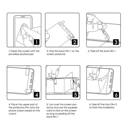 ENKAY Hat-Prince 0.1mm 3D Full Screen Protector Explosion-proof Hydrogel Film for Galaxy A30 / A50 - Mobile Accessories by ENKAY | Online Shopping UK | buy2fix