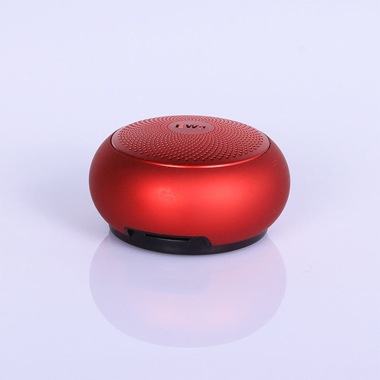 EWA A110 IPX5 Waterproof Portable Mini Metal Wireless Bluetooth Speaker Supports 3.5mm Audio & 32GB TF Card & Calls(Red) - Mini Speaker by EWA | Online Shopping UK | buy2fix