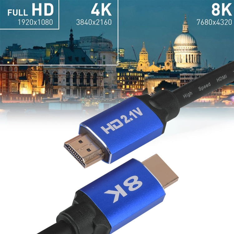 HD08 8K Ultra Clear HDMI 2.1 TV Computer Projection Set-top Box HDMI Cable, Cable Length:1.5m - Cable by buy2fix | Online Shopping UK | buy2fix