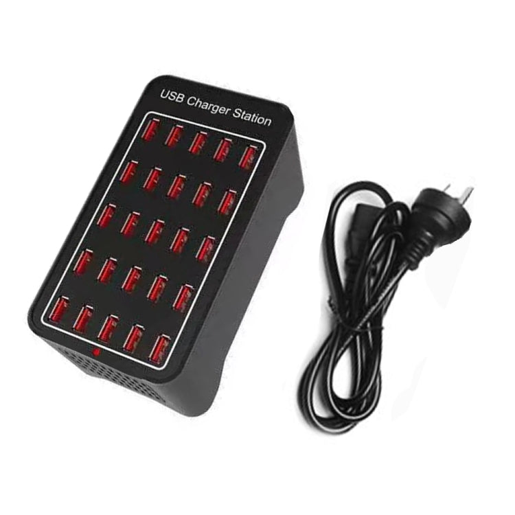 150W 25 USB Ports Fast Charger Station Smart Charger, AC 110-240V, Plug Size:AU Plug - Multifunction Charger by buy2fix | Online Shopping UK | buy2fix