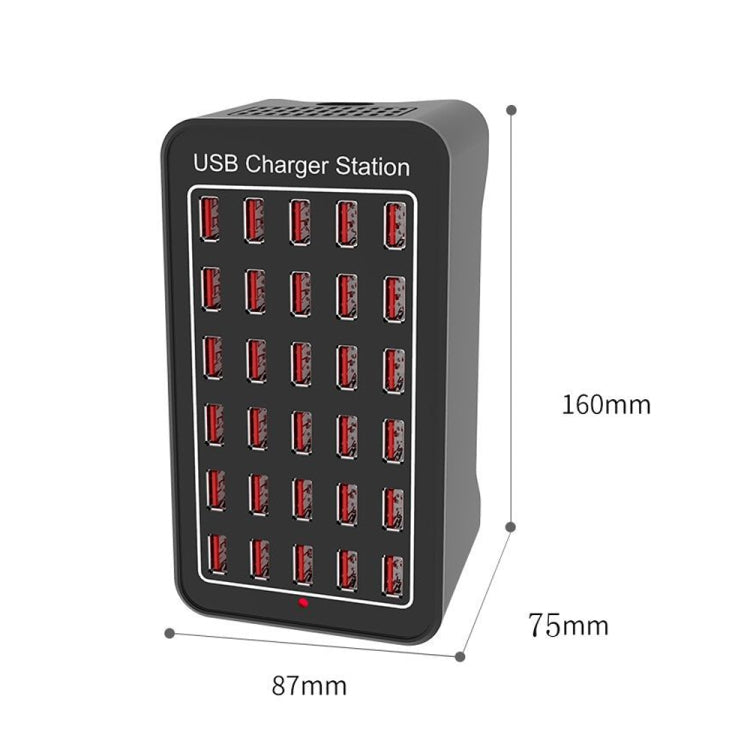 XLD-A7 150W 30 USB Ports Fast Charger Station Smart Charger, AC 110-240V, Plug Size:US Plug - Multifunction Charger by buy2fix | Online Shopping UK | buy2fix