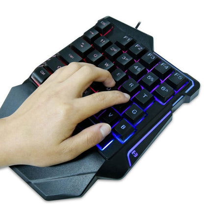 G7 37 Keys USB One-Handed Numeric Keyboard with Backlit, Cable Length: 1.8m - Wired Keyboard by buy2fix | Online Shopping UK | buy2fix