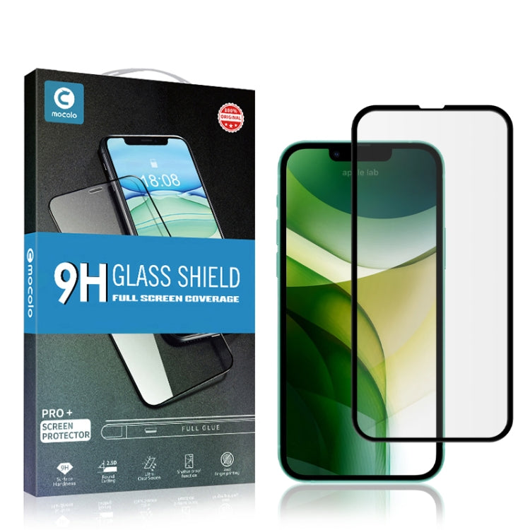 For iPhone 13 / 13 Pro For iPhone 13/ 13 Pro mocolo 0.33mm 9H 2.5D Full Glue Tempered Glass Film - Apple Accessories by mocolo | Online Shopping UK | buy2fix