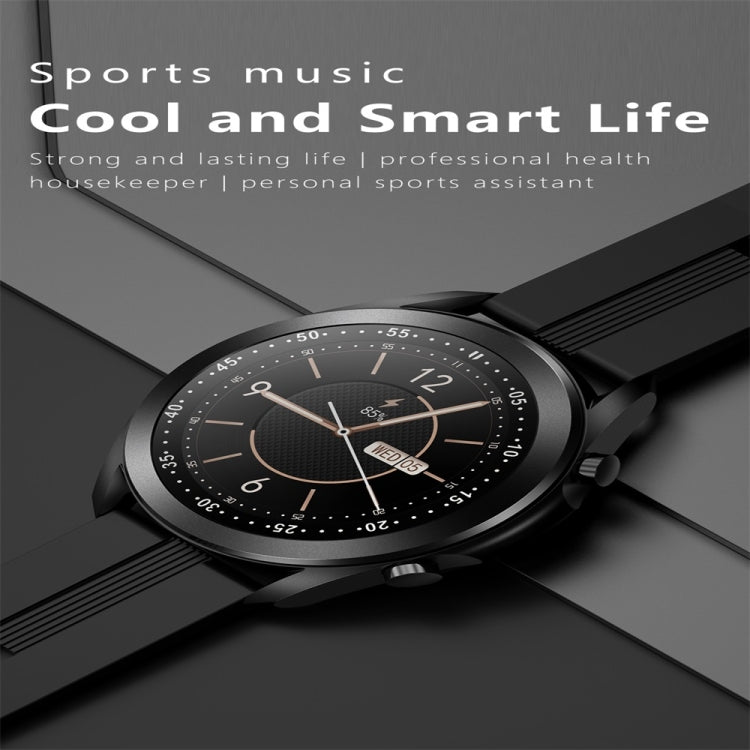 DW95 1.28 inch Color Screen Smart Watch, IP67 Waterproof,Silicone Watchband,Support Bluetooth Call/Heart Rate Monitoring/Blood Pressure Monitoring/Blood Oxygen Monitoring/Sleep Monitoring(Black) - Smart Wear by buy2fix | Online Shopping UK | buy2fix