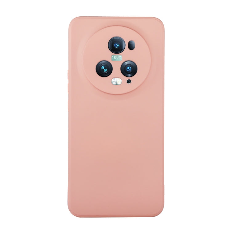 For Honor Magic5 Pro ENKAY Liquid Silicone Soft Shockproof Phone Case(Pink) - Honor Cases by ENKAY | Online Shopping UK | buy2fix