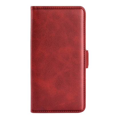 For Honor X8 Dual-side Magnetic Buckle Leather Phone Case(Red) - Mobile Accessories by buy2fix | Online Shopping UK | buy2fix