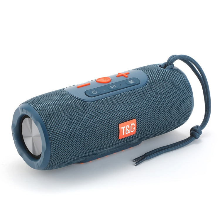 T&G TG341 TWS Portable Wireless Bluetooth HiFi Speaker(Blue) - Desktop Speaker by T&G | Online Shopping UK | buy2fix