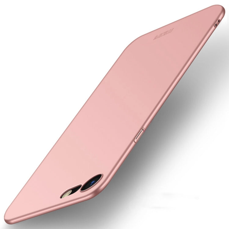 For iPhone SE 2022 / 2020 MOFI Frosted PC Ultra-thin Hard Case(Rose Gold) - iPhone SE 2022 / 2020 / 8 / 7 Cases by MOFI | Online Shopping UK | buy2fix