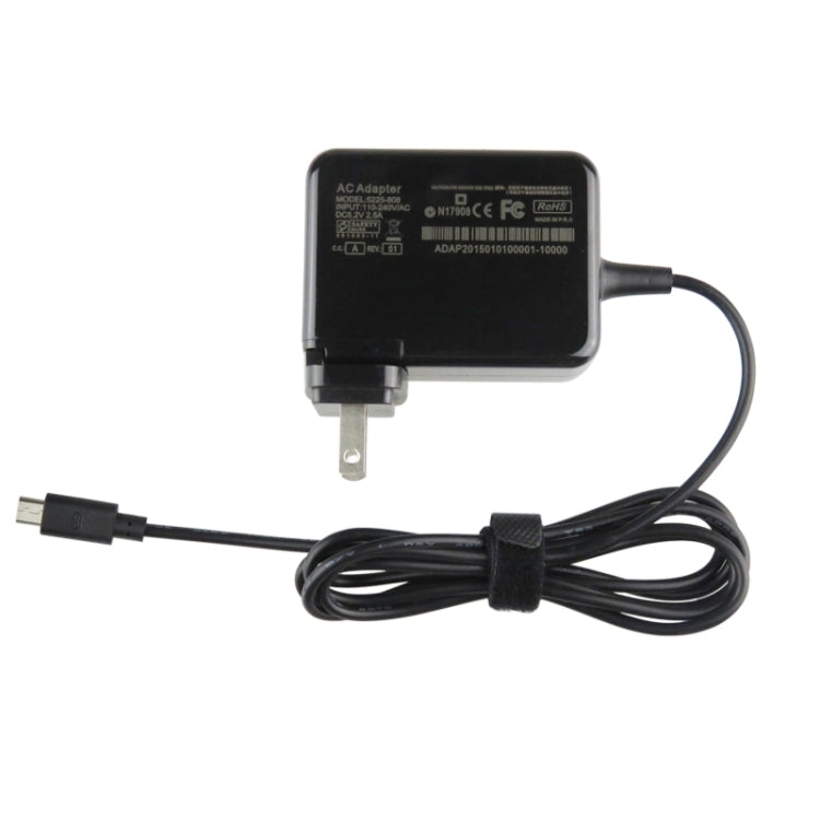 For Microsoft Surface3 1624 1645 Power Adapter 5.2v 2.5a 13W Android Port Charger, EU Plug - For Microsoft by buy2fix | Online Shopping UK | buy2fix