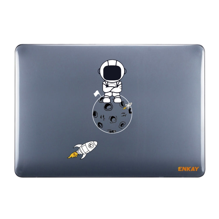 For MacBook Pro 13.3 A1708 ENKAY Hat-Prince 3 in 1 Spaceman Pattern Laotop Protective Crystal Case with TPU Keyboard Film / Anti-dust Plugs, Version:EU(Spaceman No.4) - MacBook Pro Cases by ENKAY | Online Shopping UK | buy2fix