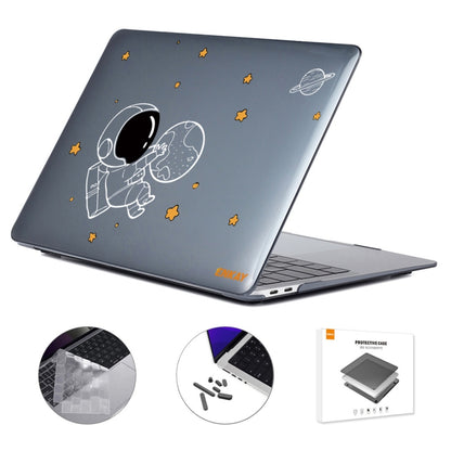 For MacBook Air 13.6 A2681 ENKAY Hat-Prince 3 in 1 Spaceman Pattern Laotop Protective Crystal Case with TPU Keyboard Film / Anti-dust Plugs, Version:US(Spaceman No.5) - MacBook Air Cases by ENKAY | Online Shopping UK | buy2fix