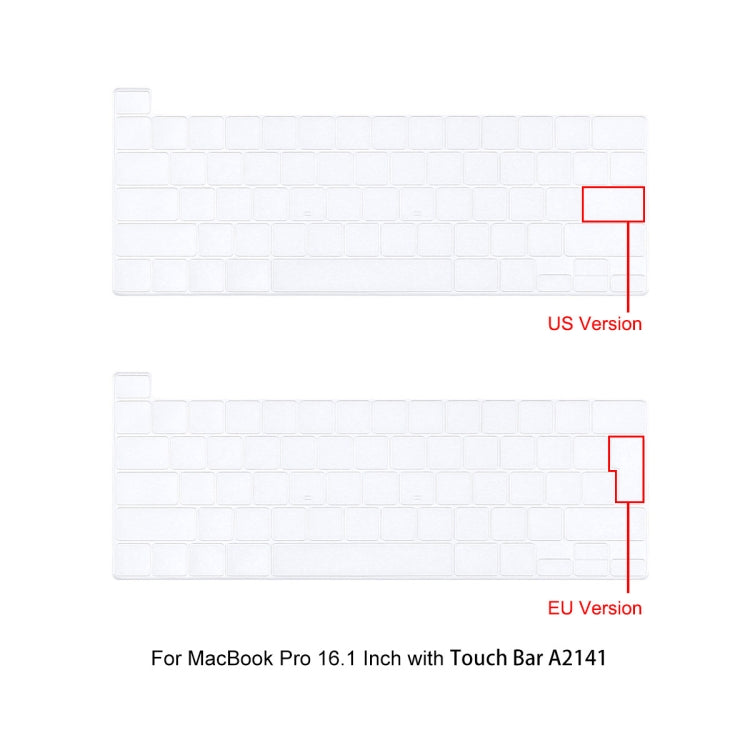 For MacBook Pro 16.1 A2141 ENKAY Hat-Prince 3 in 1 Spaceman Pattern Laotop Protective Crystal Case with TPU Keyboard Film / Anti-dust Plugs, Version:EU(Spaceman No.1) - MacBook Pro Cases by ENKAY | Online Shopping UK | buy2fix