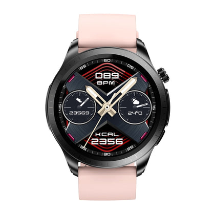 E420 1.39 inch Color Screen Smart Watch,Silicone Strap,Support Heart Rate Monitoring / Blood Pressure Monitoring(Pink) - Smart Wear by buy2fix | Online Shopping UK | buy2fix