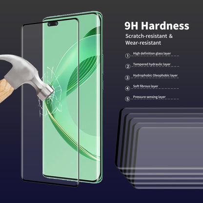 For Huawei Nova 11 Pro / 11 Ultra 5pcs ENKAY Hat-Prince 3D Curved Full Glue Tempered Glass Film - Huawei Tempered Glass by ENKAY | Online Shopping UK | buy2fix