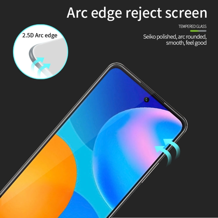 For Huawei Enjoy 60 Pro PINWUYO 9H 2.5D Full Screen Tempered Glass Film(Black) - Huawei Tempered Glass by PINWUYO | Online Shopping UK | buy2fix