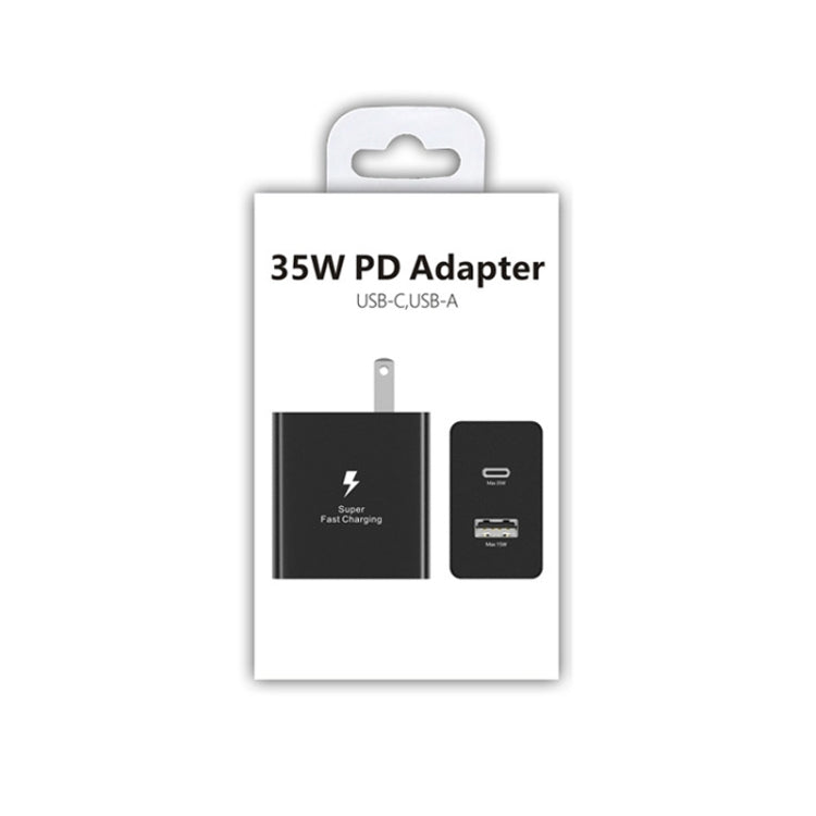 35W USB-C / Type-C + USB Charger Supports PPS / PD Protocol, US Plug - USB Charger by buy2fix | Online Shopping UK | buy2fix