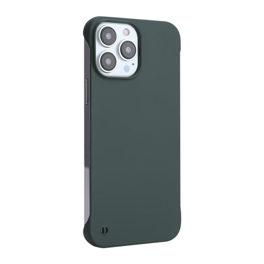 For iPhone 15 Pro Max ENKAY Ultra-thin Matte Frameless PC Phone Case(Dark Green) - iPhone 15 Pro Max Cases by ENKAY | Online Shopping UK | buy2fix