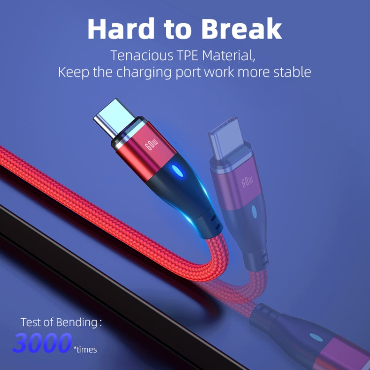 ENKAY 6-in-1 PD60W USB-A / Type-C to Type-C / 8 Pin / Micro USB Magnetic Fast Charging Cable, Cable Length:1m(Purple) - Charging Cable & Head by ENKAY | Online Shopping UK | buy2fix