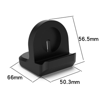 For Samsung Galaxy Watch6 / Watch6 Classic / Watch5 / Watch5 Pro JUNSUNMAY Silicone Charger Stand Non-Slip Base(Black) - Charger by JUNSUNMAY | Online Shopping UK | buy2fix