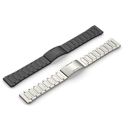 For Huawei GT2 46mm 22mm I-Shaped Titanium Alloy Watch Band(Grey) - Watch Bands by buy2fix | Online Shopping UK | buy2fix