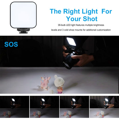 VLOGLITE W36 Mini Camera Phone Vlog LED Fill Light Portable Beauty Video Light -  by VLOGLITE | Online Shopping UK | buy2fix