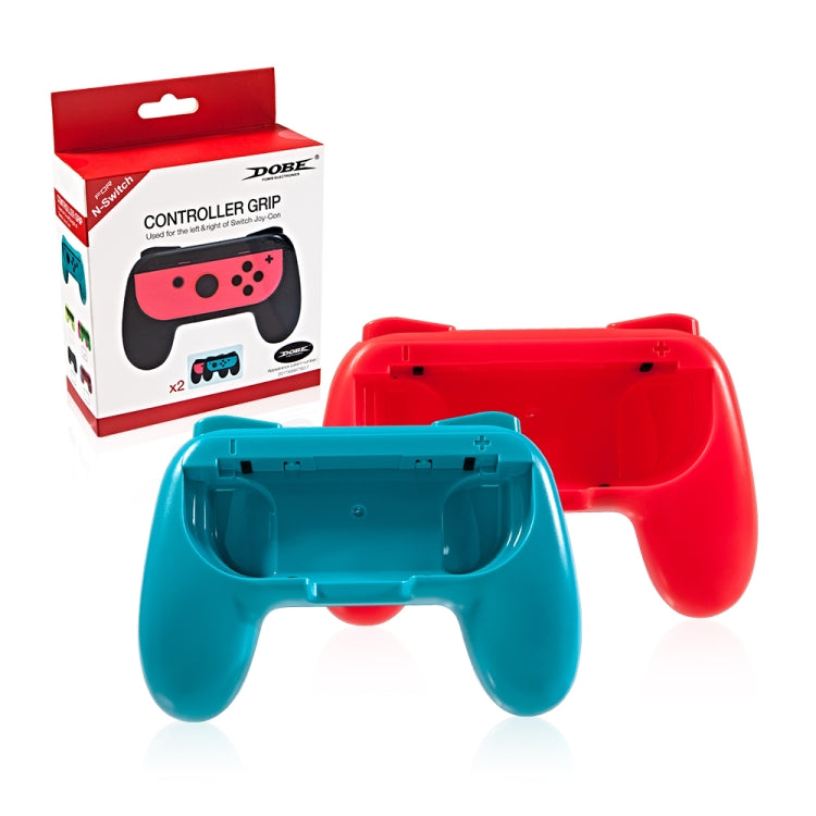 DOBE TNS-851B Controller Grip for Nintendo Switch Joy Con(Red+Blue) - Gamepads by DOBE | Online Shopping UK | buy2fix