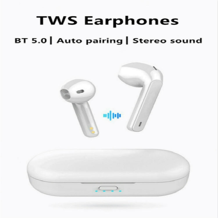 Fineblue TWSL8 TWS Wireless Bluetooth Earphone(White) - TWS Earphone by Fineblue | Online Shopping UK | buy2fix