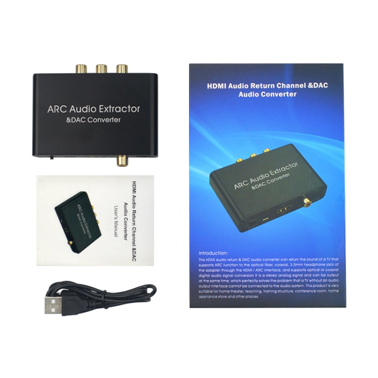 HDMI Audio Return Channel & DAC Audio Converter - Converter by buy2fix | Online Shopping UK | buy2fix