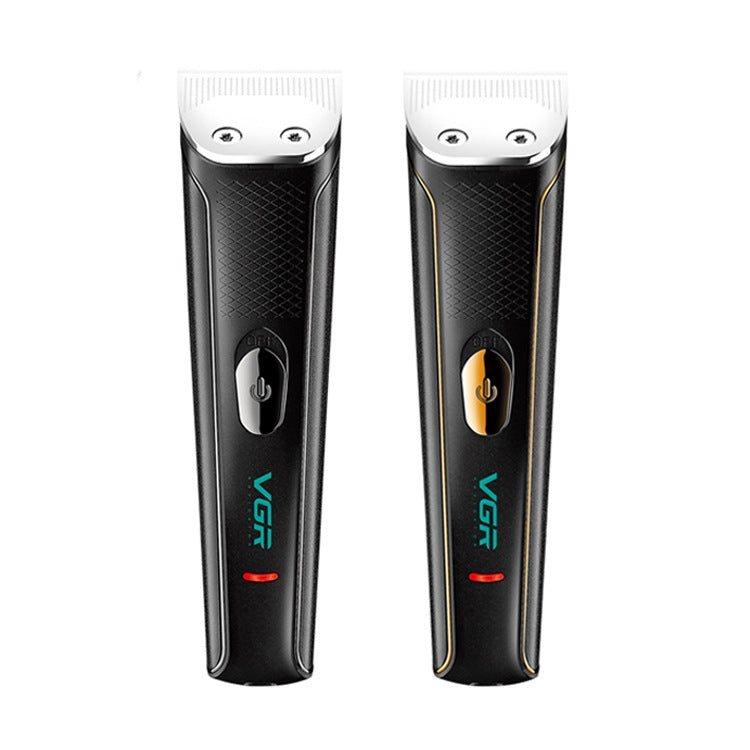 VGR V-021 5W USB Cutter Head Engraving Electric Hair Clipper (Silver) - Hair Trimmer by VGR | Online Shopping UK | buy2fix