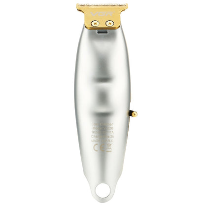 VGR V-220 5W USB Portable Metal Hair Clipper with LCD Display (Gold) - Hair Trimmer by VGR | Online Shopping UK | buy2fix