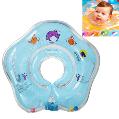 Circle Shaped Inflatable Baby Children Swimming Neck Ring(Blue) - Outdoor & Sports by buy2fix | Online Shopping UK | buy2fix