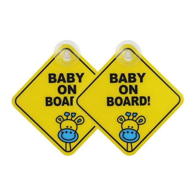 20 PCS Car Sticker BABY ON BOARD Warning Safty Sign Vinyl Decal Style 1 - Decorative Sticker by buy2fix | Online Shopping UK | buy2fix