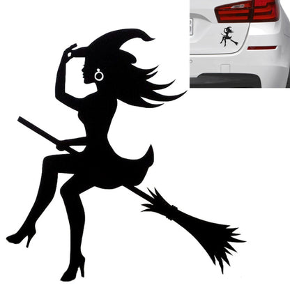 20 PCS Sexy Witch Fashion Car Sticker Vinyl Decals Decor, Size: 12.5x12cm(Black) - Decorative Sticker by buy2fix | Online Shopping UK | buy2fix